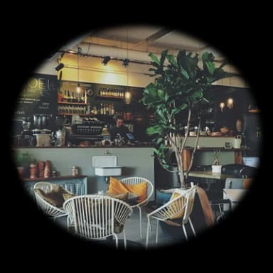 Café interior